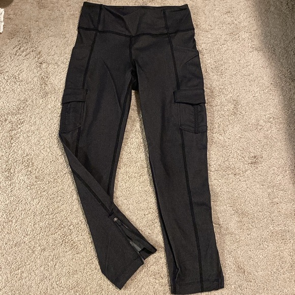 Dark Grey Lululemon Leggings - Picture 4 of 6